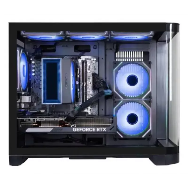 PC-Workstation Hyrican PCK07804 — AMD Ryzen 7 5700X, 16 GB DDR4, 1 TB SSD, NVIDIA GeForce RTX 5070, Windows 11 Home, 750 W, Schwarz