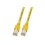 Netzwerkkabel EFB Elektronik K8015.1 RJ-45 Cat5e 1 m Gelb
