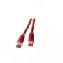 Netzwerkkabel EFB Elektronik Cat.6a HiroseTM21 RJ-45 Cat6a 5 m Rot