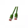 Netzwerkkabel EFB Elektronik RJ45 S/FTP Cat6a Grün 20 m