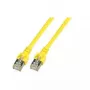 Netzwerkkabel EFB Elektronik RJ45 S/FTP Cat5e 1m Gelb