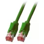 Netzwerkkabel EFB Elektronik K8708GN.2 RJ-45 Cat6a 2 m Grün