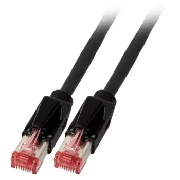 Netzwerkkabel EFB Elektronik K8708SW.2 RJ-45 Cat6a 2 m Schwarz