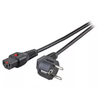 Stromkabel EFB Elektronik EK600SW.3 Schwarz 3 m