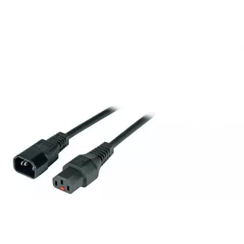 Stromkabel EFB Elektronik EK601SW.1 Schwarz 1 m C14 C13