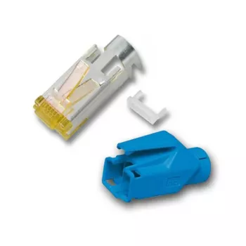 RJ-45-Steckverbinder Hirose H7642.7-100, blau, 100 Stück