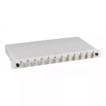 Splicebox teilmontiert SC OM4 erweiterbar 12 Adapter EFB Elektronik B61203.12OM4