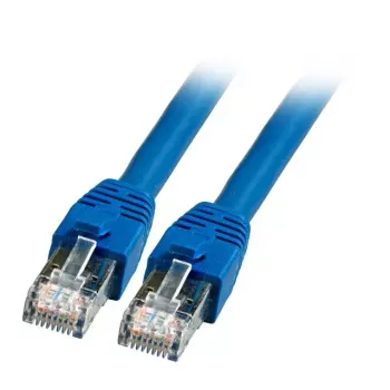 Netzwerkkabel EFB Elektronik K5528BL.1 RJ-45 Cat8.1 1 m Blau