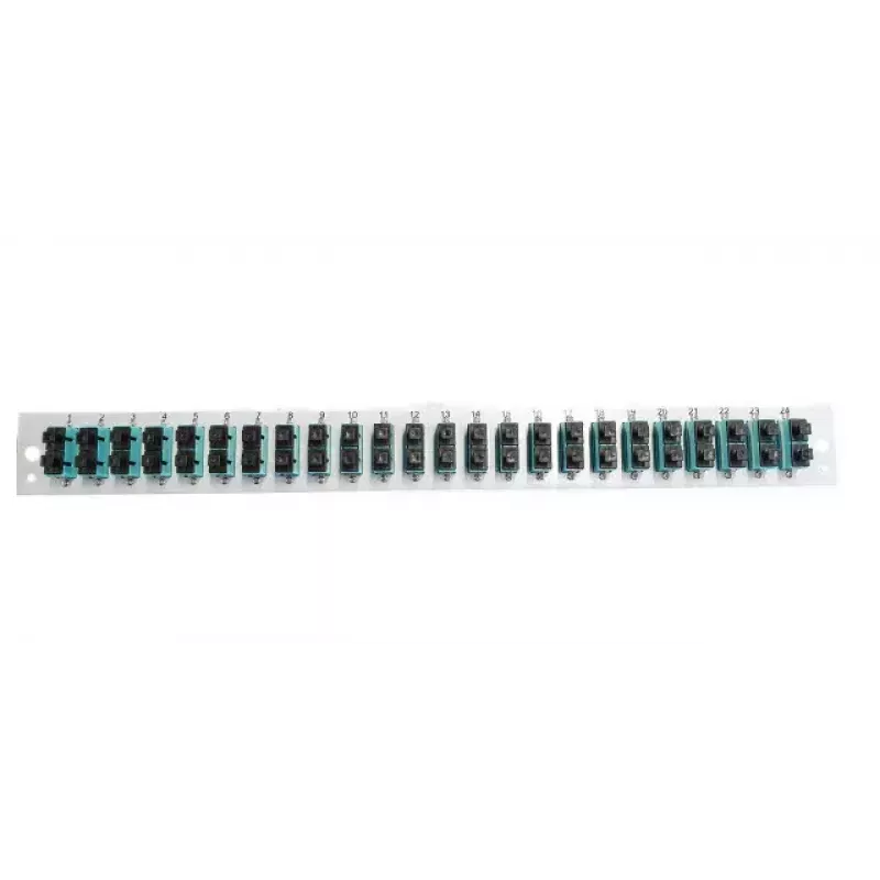Patchfeld-Zubehör EFB Elektronik SB-FP-24SC-D-V-OS2 — 1U Rackmontage, 432×13×43,5 mm, grau