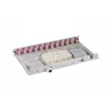 EFB Elektronik B71203L12OM4 LWL-Spleißbox, SC 50/125 µm OM4, 12 Pigtails/6 Kupplungen, herausziehbar