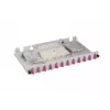 EFB Elektronik B71203L12OM4 LWL-Spleißbox, SC 50/125 µm OM4, 12 Pigtails/6 Kupplungen, herausziehbar