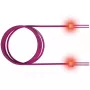 Lichtwellenleiterkabel Sacon LSD42100020 2m LC SC Violett