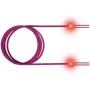 Glasfaserkabel Sacon LSD42100010 1m LC SC Violett