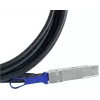 BlueOptics QDD-400-CU2M-BL InfiniBand-Glasfaserkabel 2 m QSFP-DD Schwarz