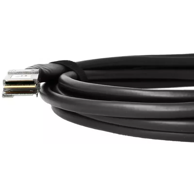BlueOptics QDD-400-CU2M-BL InfiniBand-Glasfaserkabel 2 m QSFP-DD Schwarz