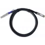 BlueOptics QDD-400-CU2M-BL InfiniBand-Glasfaserkabel 2 m QSFP-DD Schwarz