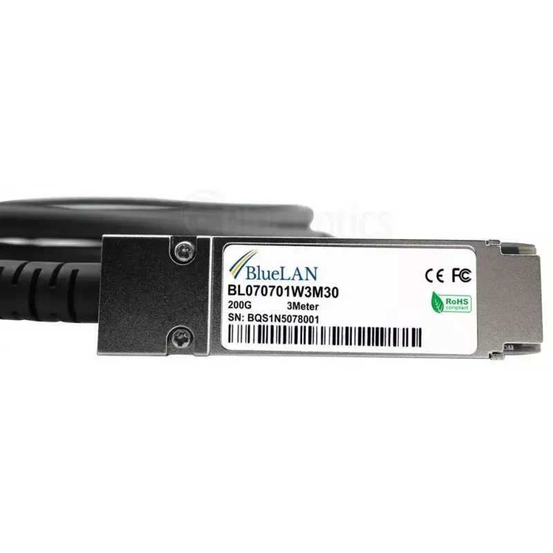 InfiniBand-/LWL-Kabel BlueOptics P06149-B24-BL 2 m QSFP56 Stecker/Stecker