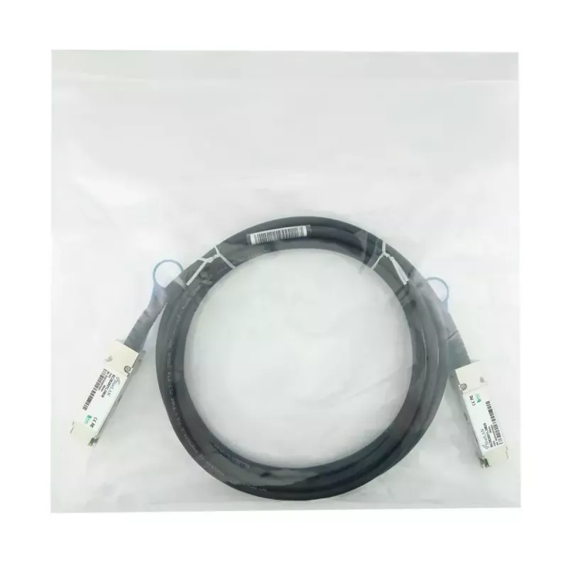 BlueOptics 100G-DACP-QSFP3M-BL InfiniBand-Glasfaserkabel 3 m QSFP28 Schwarz