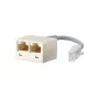 Netzwerk-Splitter BTR NETCOM 130610480101-E Weiß Grau