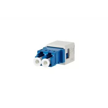 Glasfaseradapter METZ CONNECT 1402L00820MI LC/SM Blau Weiß Keramik
