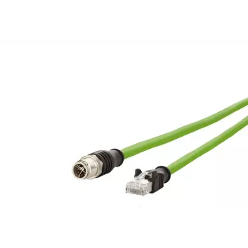 METZ CONNECT 142M2X15010 Netzwerkkabel Grün