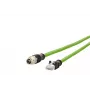 METZ CONNECT 142M2X15010 Netzwerkkabel Grün