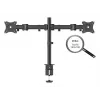 PureMounts PM-OFFICE-02 Monitorhalterung / Ständer 68,6 cm (27 Zoll) Tisch Schwarz