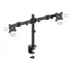 PureMounts PM-OFFICE-02 Monitorhalterung / Ständer 68,6 cm (27 Zoll) Tisch Schwarz