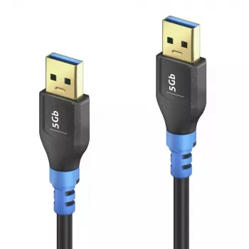 USB-Kabel PureLink FI-U310-003 USB 3.2 Gen 1 0,3 m USB A Schwarz Blau