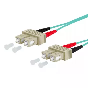 Glasfaserkabel METZ CONNECT 151J1EOEO15E SC I-V(ZN) H 1,5 m Aqua