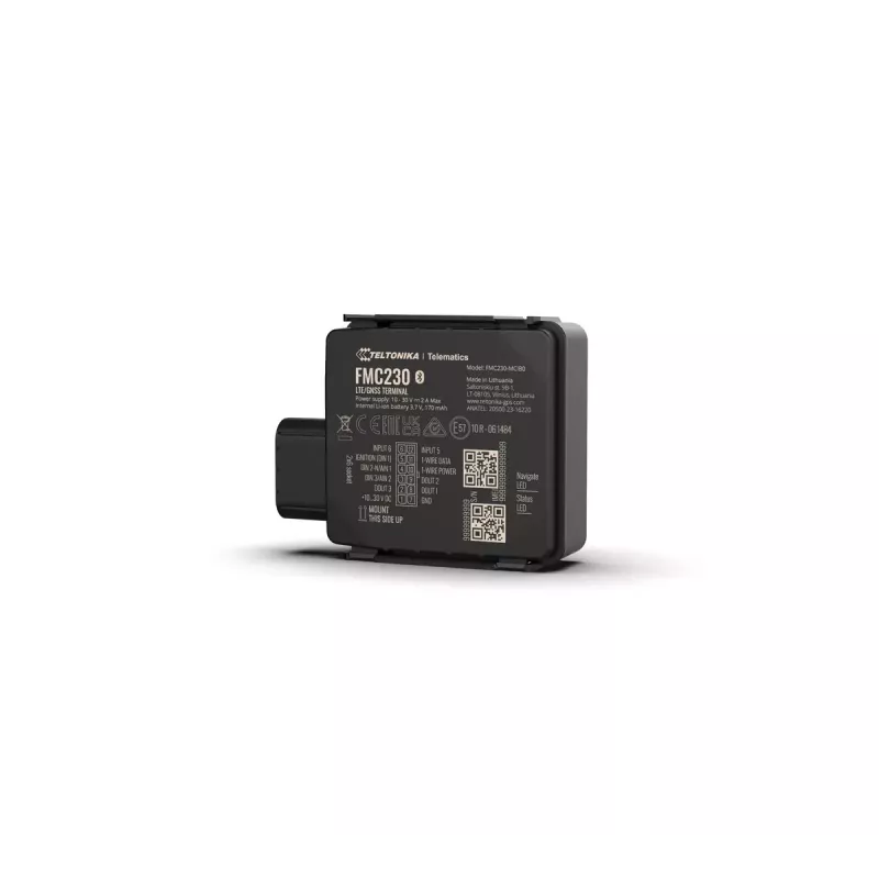 GPS-Tracker Teltonika FMC230 wasserdicht LTE CAT 1 Schwarz
