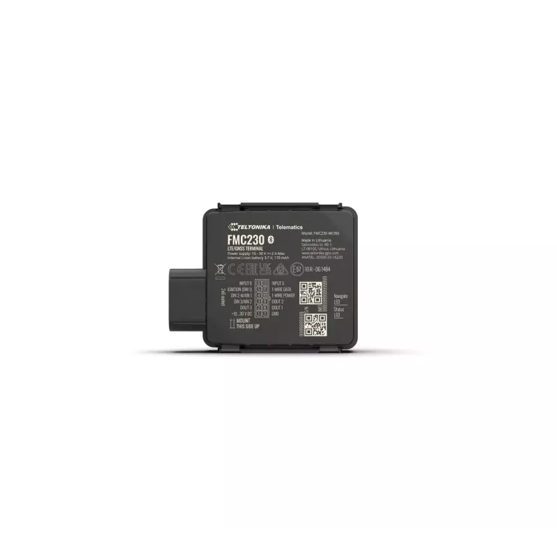 GPS-Tracker Teltonika FMC230 wasserdicht LTE CAT 1 Schwarz