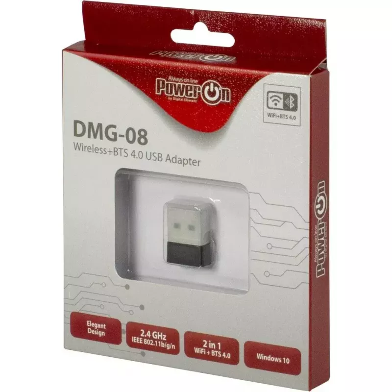 Wireless Adapter Inter-Tech DMG-08 WLAN Bluetooth 150 Mbit/s