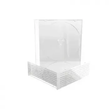 CD Slimcase MediaRange BOX32-T für 1 Disc 5,2 mm transparente Ablage