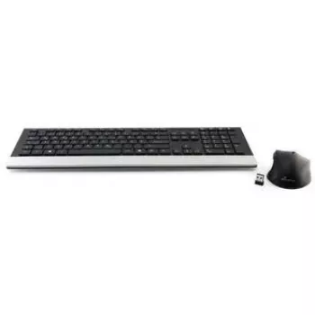 Kabellose Tastatur MediaRange MROS105-YU QWERTZ Schwarz — kompakte kabellose QWERTZ-Tastatur