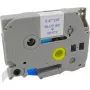 MediaRange Kunststoffbandkassette Brother TZ-233 12mm 8m blau auf weiß