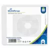 Schutzhüllen MediaRange BOX69-50 für 1 optische Disc, transluzent weiß, 50er-Pack