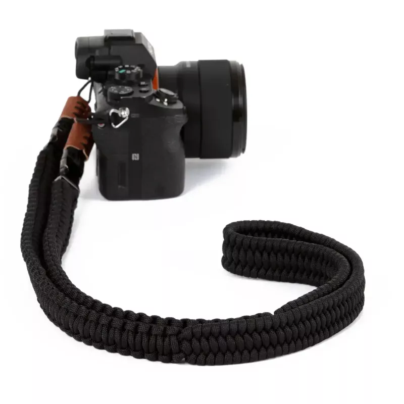 Kameragurt JetWorld The Traveler (C-Rope) — Nylon, schwarz, maximale Länge 100 cm