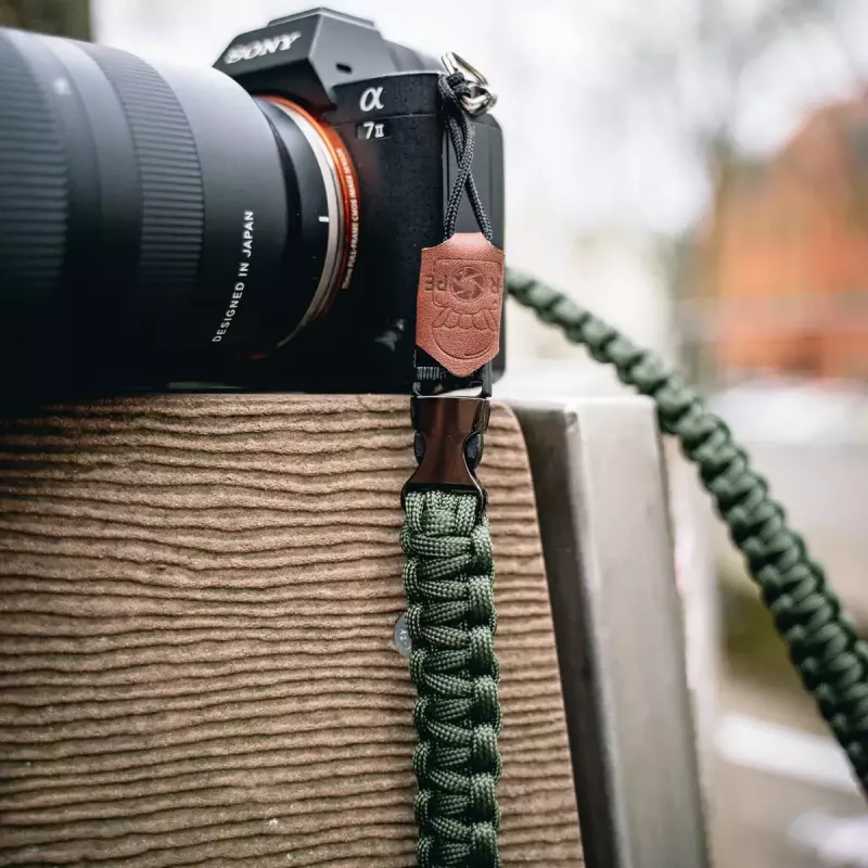 BCB C-Rope Traveler Kameragurt — Nylon, oliv, max. Länge 100 cm
