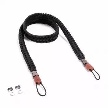 Kameragurt HP C-Rope Traveler Nylon schwarz, für Digitalkameras, max. Länge 125 cm