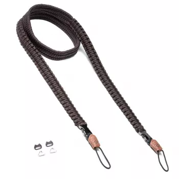 Kameragurt AutoTune C-Rope Traveler für Digitalkameras, Nylon, braun, bis zu 140 cm
