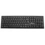 Drahtlose Tastatur MediaRange MROS111-GR QWERTY-Layout schwarz – kompaktes drahtloses Design