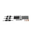 Wandmontierter Schrank Rockstable RS19-6418 18U 19 Zoll Sicherheitsglas
