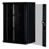 Wandmontierter Schrank Rockstable RS19-6418 18U 19 Zoll Sicherheitsglas