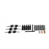 Rockstable 18U 19 Zoll Wandmontage-Rack Schwarz RS19-6418S