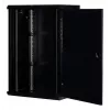 Rockstable 18U 19 Zoll Wandmontage-Rack Schwarz RS19-6418S