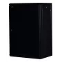 Rockstable 18U 19 Zoll Wandmontage-Rack Schwarz RS19-6418S