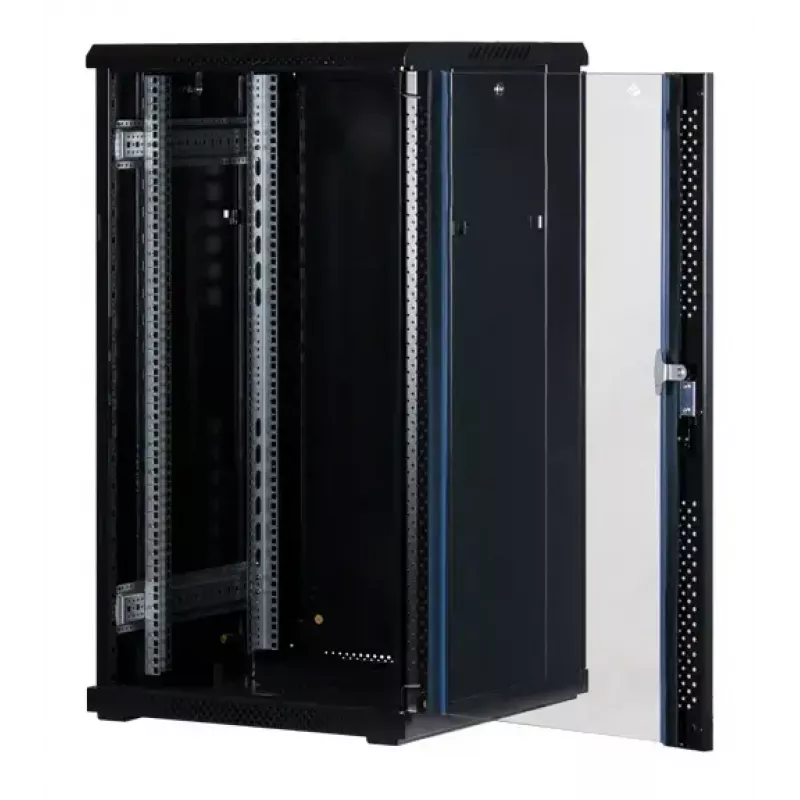 Rockstable 22 U 19 Zoll Serverschrank mit Sicherheitsglas RS19-6622
