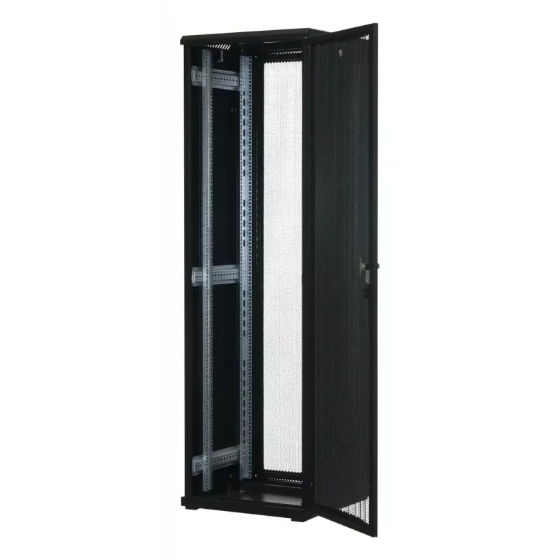 42U 19-Zoll Serverschrank Rockstable RS19-6642PP Mesh-Türen