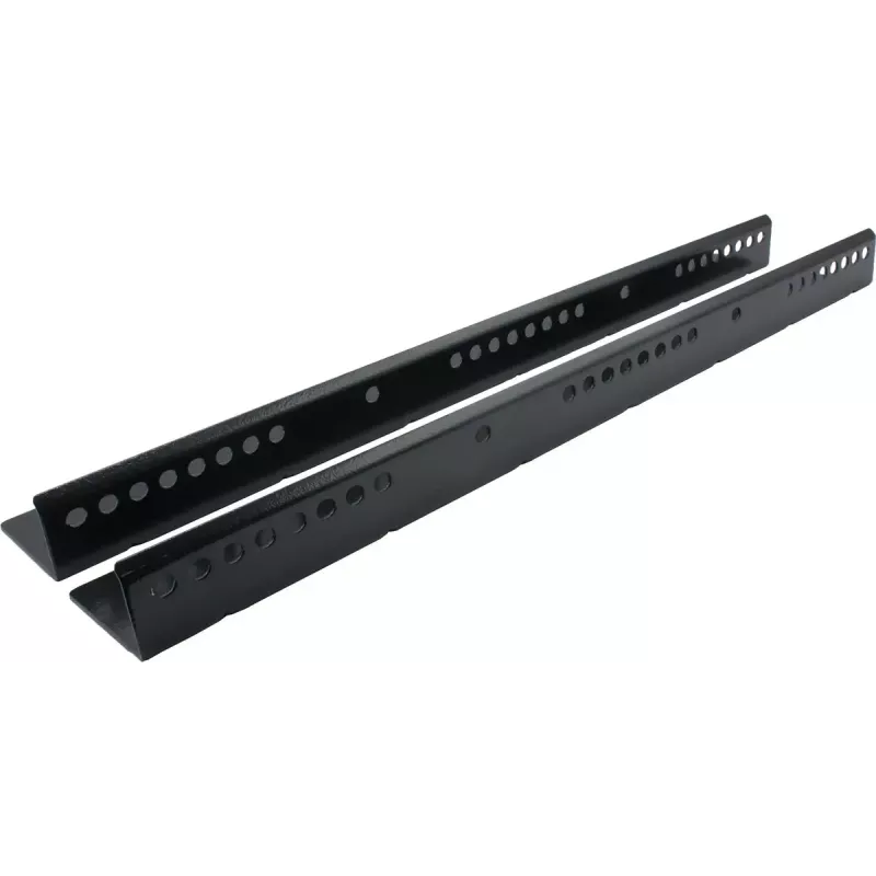 Rack-Schienen-Kit Rockstable RS19-LS68 800 mm Tiefe Stahl Schwarz